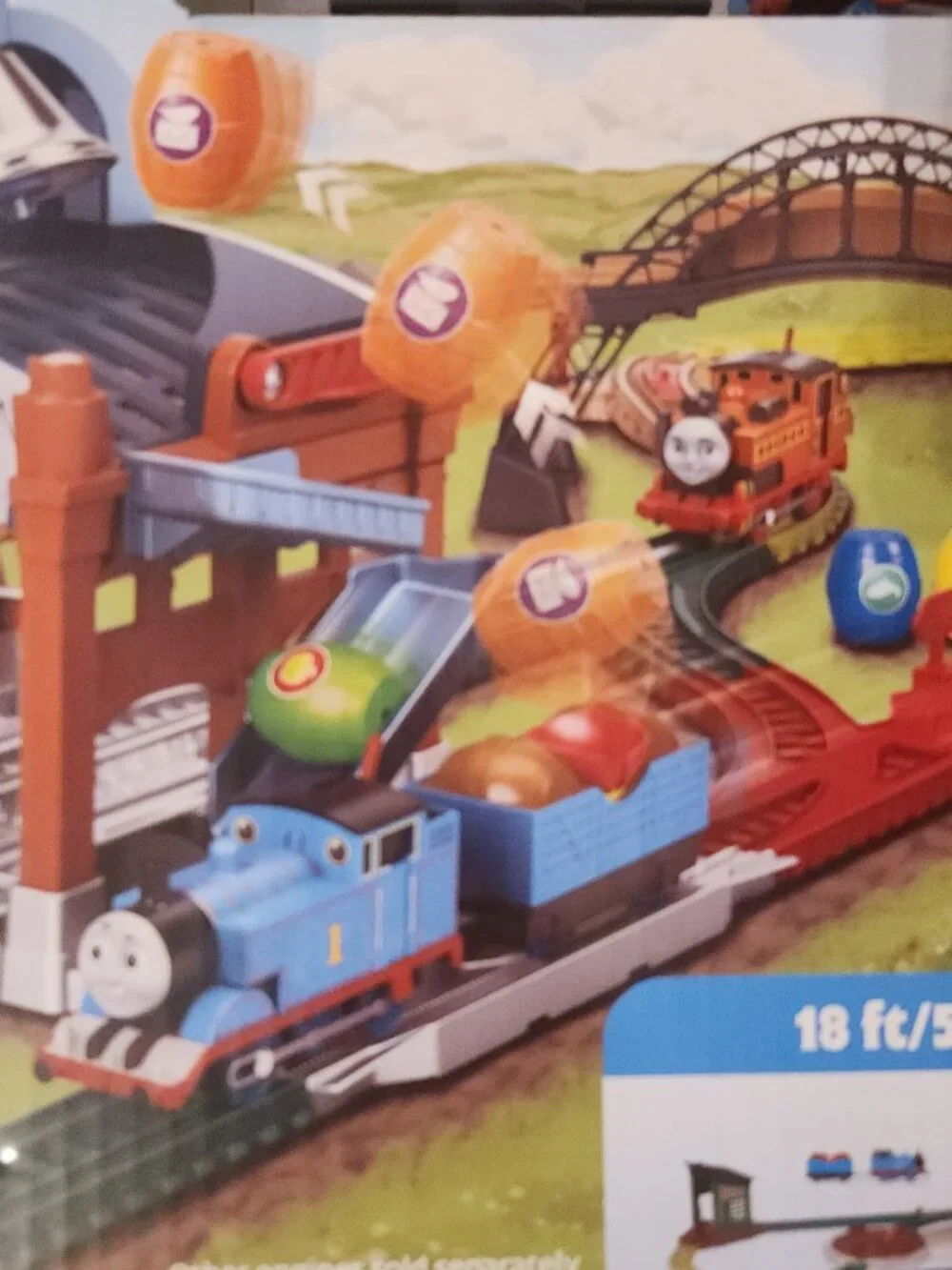Thomas & Friends Load & Launch Barrel Delivery Set 80th Anniversary NEW In Box